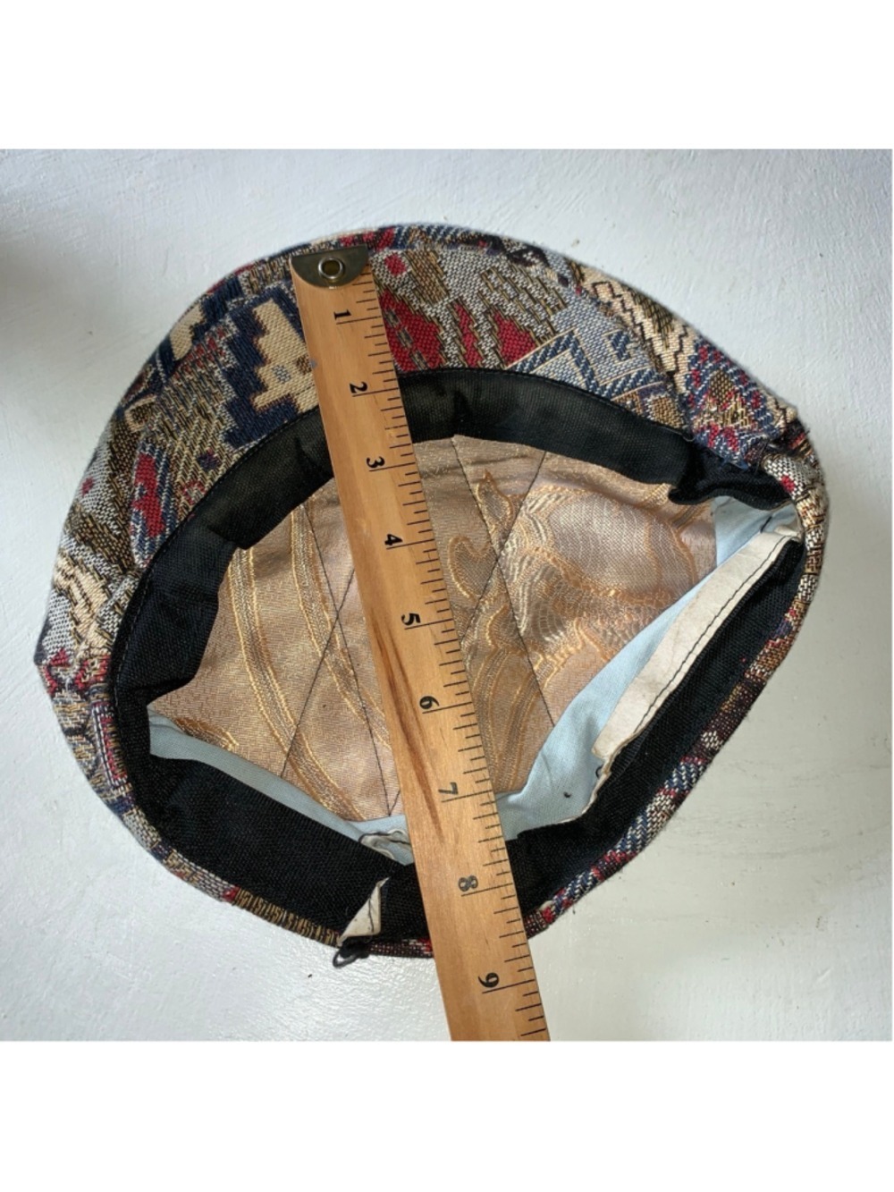 Women's Unbranded Multi-color Patterned Newsboy Hat One Size - Picture 11 of 11